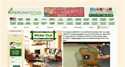 Desktop Screenshot of americanrattan.com